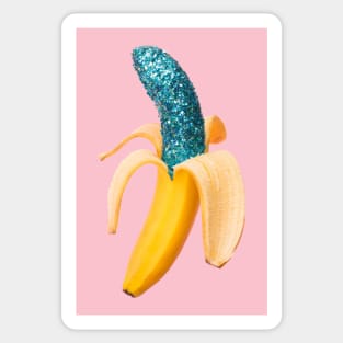 Glitter banana Sticker